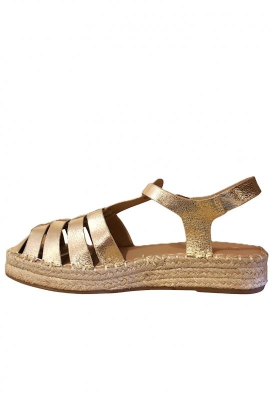 Sandales Chaussures Gold SAS ANOUSHKA CA058-13 Efashion Paris