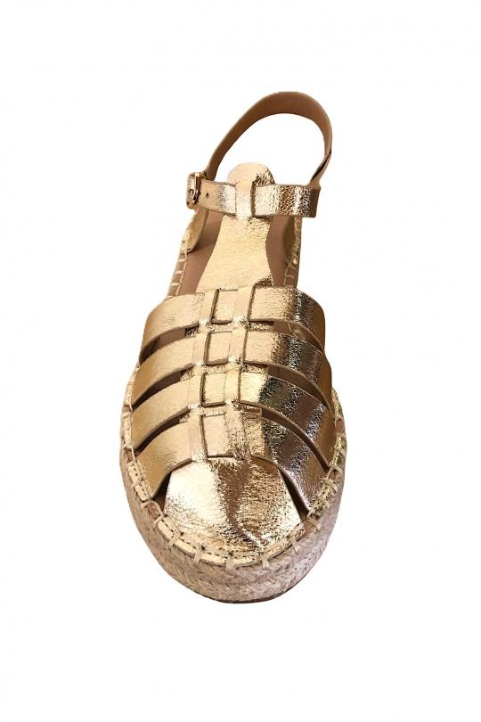 Sandales Chaussures Gold SAS ANOUSHKA CA058-13 Efashion Paris