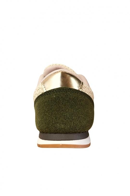 Baskets Chaussures Kaki SAS ANOUSHKA NB12 Efashion Paris