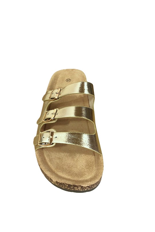 Sandales Chaussures Gold SAS ANOUSHKA BK404 Efashion Paris