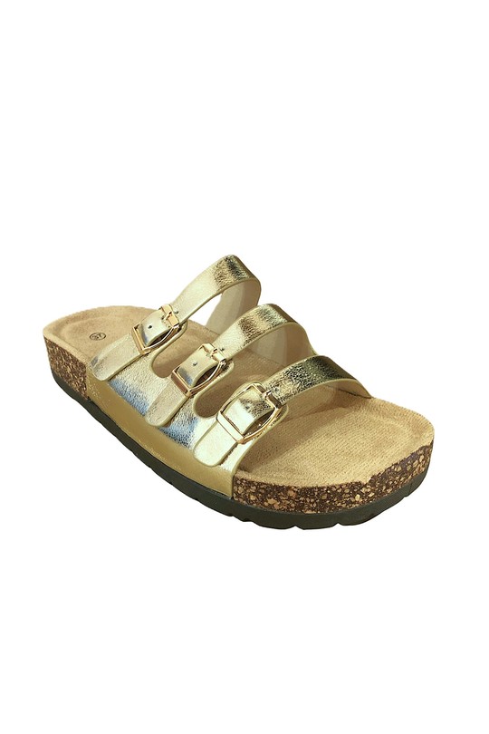 Sandales Chaussures Gold SAS ANOUSHKA BK404 Efashion Paris