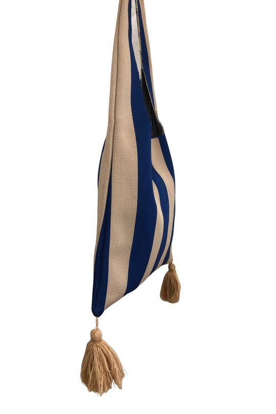 Cabas Maroquinerie Camel/noir SAS ANOUSHKA 26001 Efashion Paris