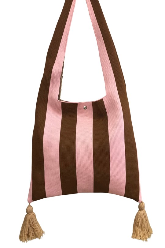 Cabas Maroquinerie Camel/noir SAS ANOUSHKA 26001 Efashion Paris