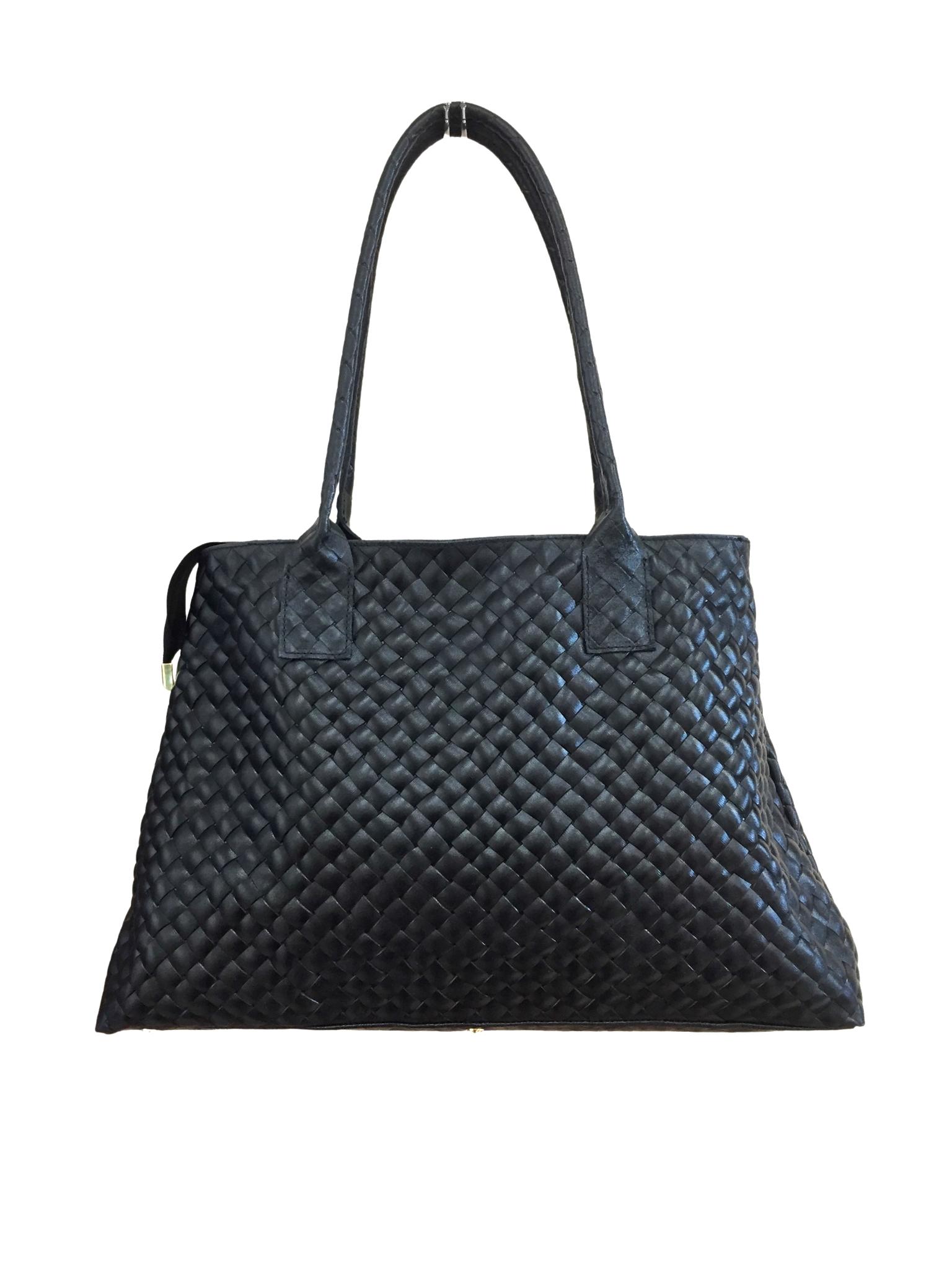 Handbags Bags Black SAS ANOUSHKA 250206 #c Efashion Paris