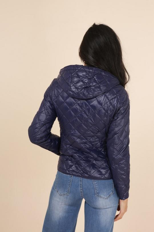 Doudounes Femme Bleu marine Lucene 22017 Efashion Paris