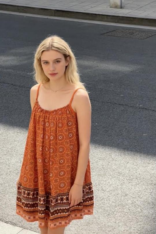 Débardeurs Femme Beige Lucene 83111 Efashion Paris