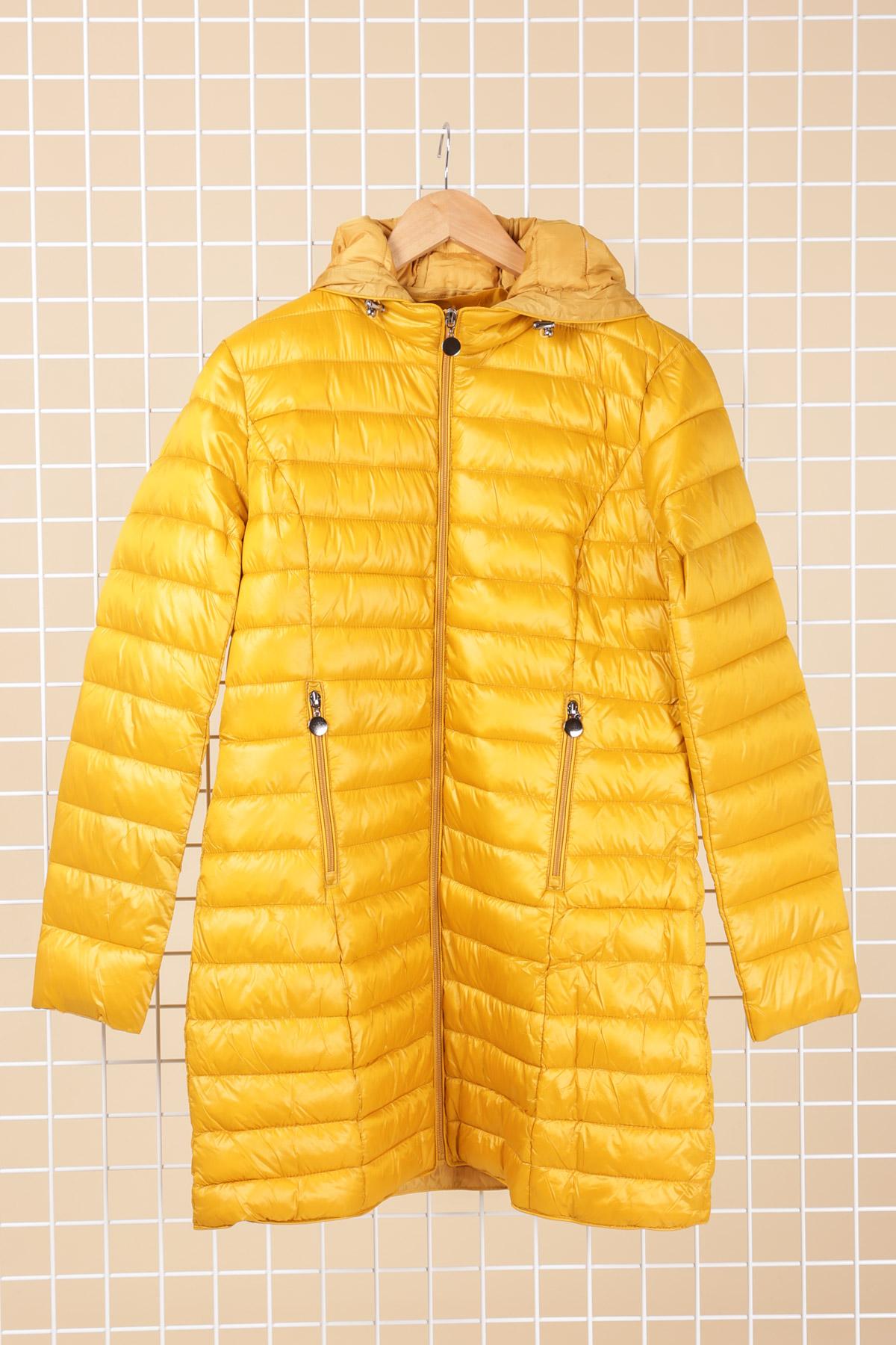 Doudounes Femme Moutarde Lucene 22037/19100 #c Efashion Paris