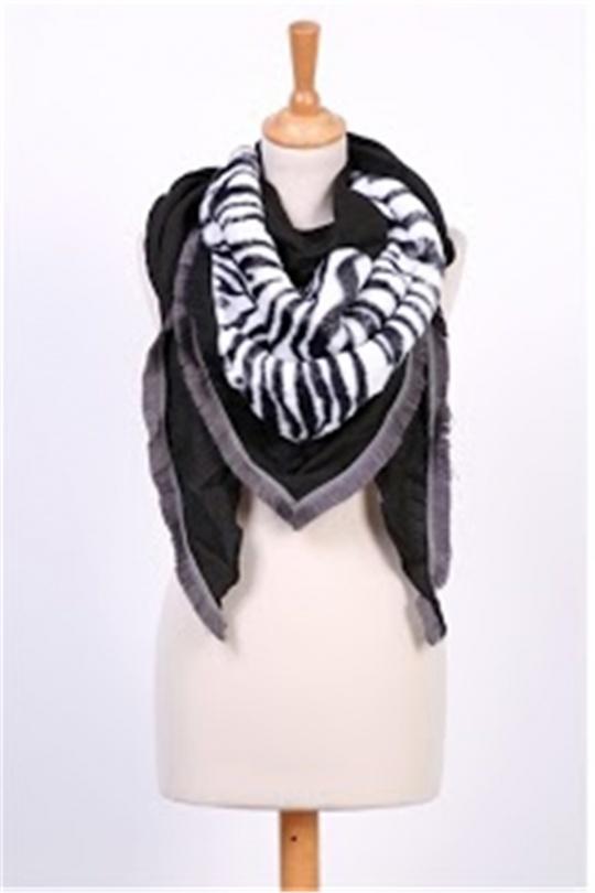 Écharpes Accessoires Couleurs mélangées BELLISSIMA 127EC03 Efashion Paris