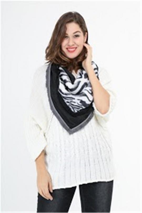 Scarves Accessories Black BELLISSIMA 127EC03 Efashion Paris