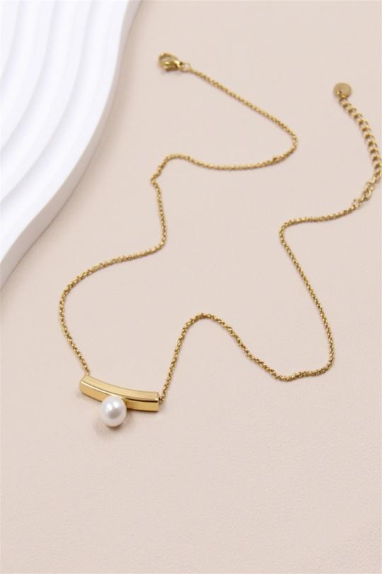 Colliers Accessoires Doré BELLISSIMA 193COL25 Efashion Paris