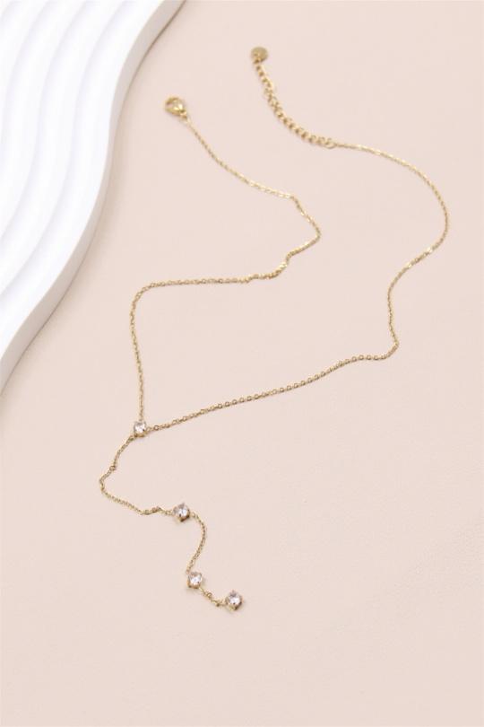 Colliers Accessoires Doré BELLISSIMA 193COL26 Efashion Paris