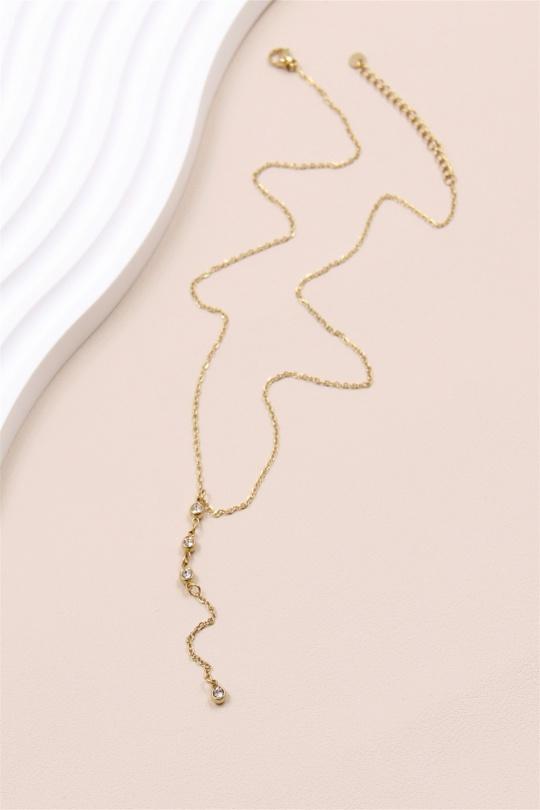 Colliers Accessoires Doré BELLISSIMA 193COL29 Efashion Paris