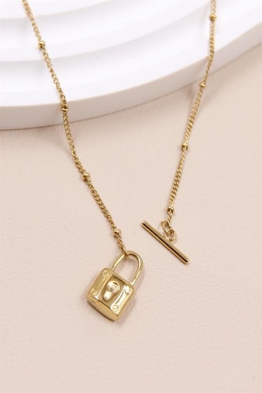 Colliers Accessoires Doré BELLISSIMA 193COL33 Efashion Paris