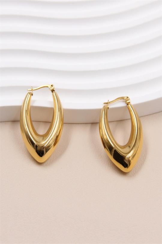 Earrings Accessories Gold BELLISSIMA 193BO06 Efashion Paris