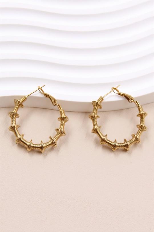 Boucles d'oreilles Accessoires Doré BELLISSIMA 193BO07 Efashion Paris