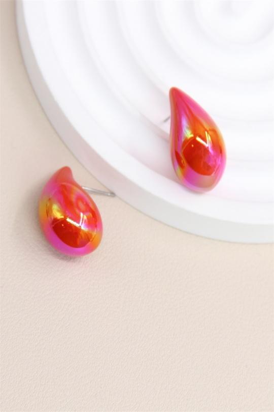 Earings Accessories Red BELLISSIMA 196BO95 Efashion Paris