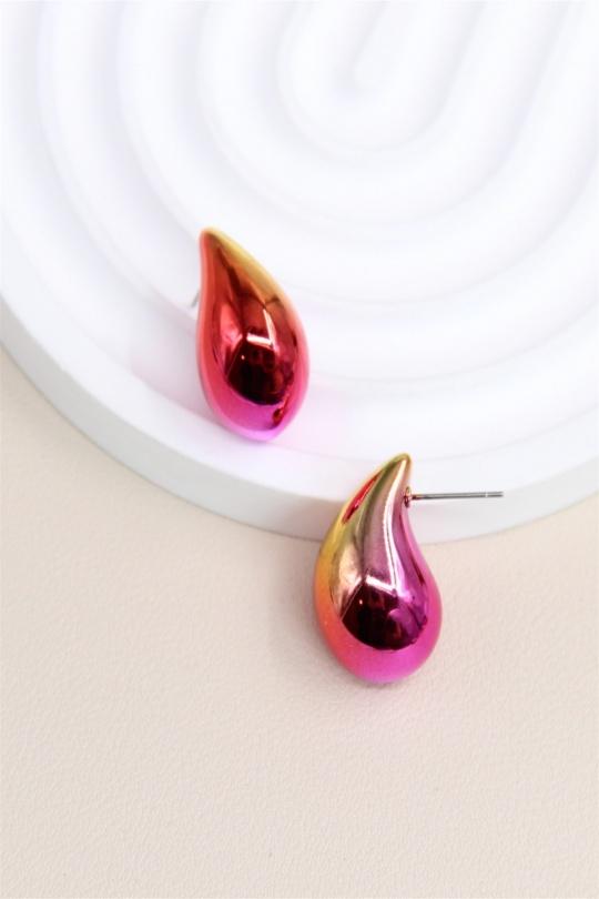 Earings Accessories Red BELLISSIMA 196BO98 Efashion Paris