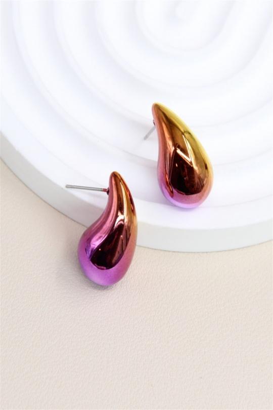 Boucles d'oreilles Accessoires Couleurs mélangées BELLISSIMA 196BO98 Efashion Paris