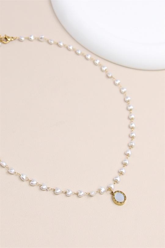 Colliers Accessoires Doré BELLISSIMA 203COL11 Efashion Paris