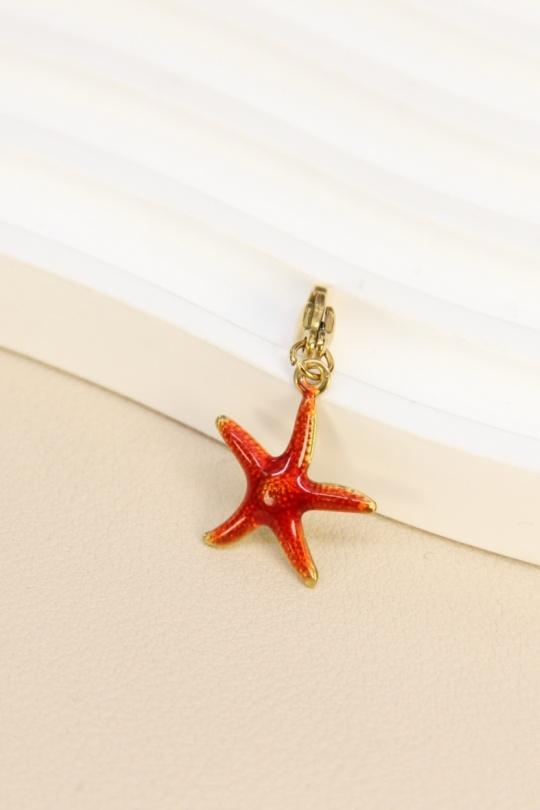 Pendentifs Accessoires Rouge foncé BELLISSIMA 209PEN12 Efashion Paris