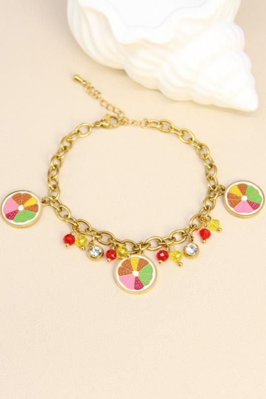 Bracciali Accessori Red BELLISSIMA 209BRA04 Efashion Paris
