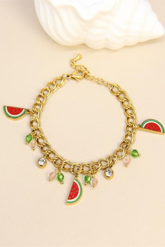 Bracelets Accessoires Rouge BELLISSIMA 209BRA02X Efashion Paris