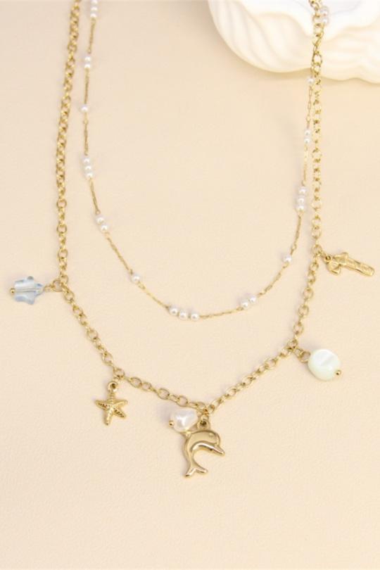 Necklaces Accessories Gold BELLISSIMA 209COL19X Efashion Paris