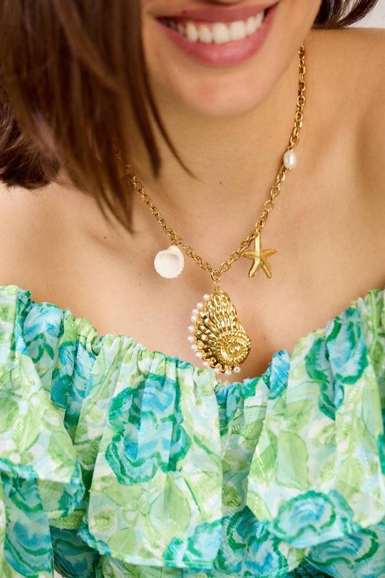 Collares Complementos Gold BELLISSIMA 209COL30T Efashion Paris