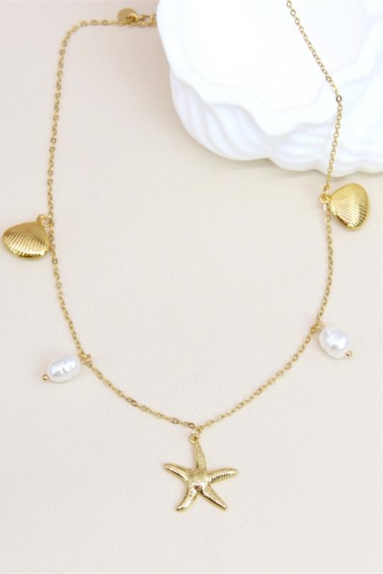 Colliers Accessoires Doré BELLISSIMA 209COL29T Efashion Paris