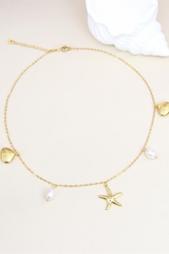 Colliers Accessoires Doré BELLISSIMA 209COL29T Efashion Paris