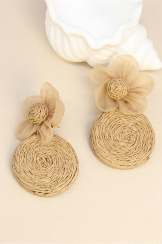 Boucles d'oreilles Accessoires Orange BELLISSIMA 209BO8T Efashion Paris