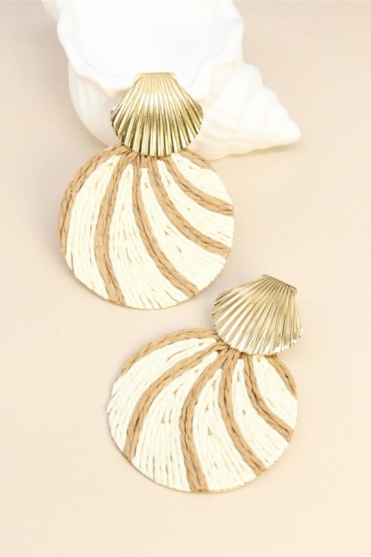 Boucles d'oreilles Accessoires Vert BELLISSIMA 209BO09T Efashion Paris