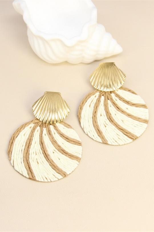 Boucles d'oreilles Accessoires Vert BELLISSIMA 209BO09T Efashion Paris