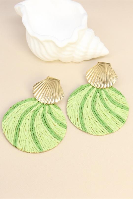 Boucles d'oreilles Accessoires Vert BELLISSIMA 209BO09T Efashion Paris
