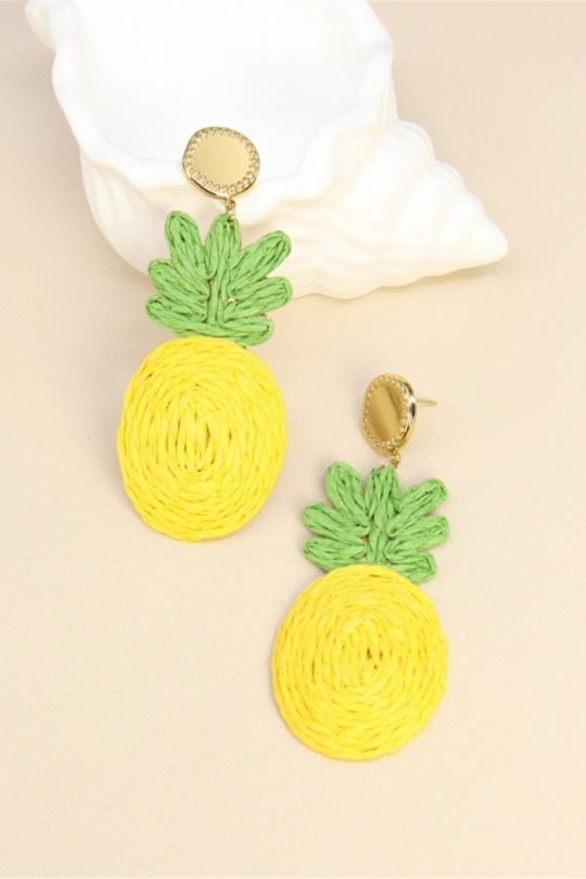 Boucles d'oreilles Accessoires Jaune BELLISSIMA 209BO10T Efashion Paris