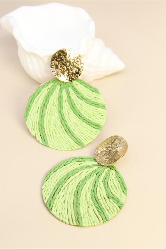 Boucles d'oreilles Accessoires Jaune BELLISSIMA 209BO14T Efashion Paris