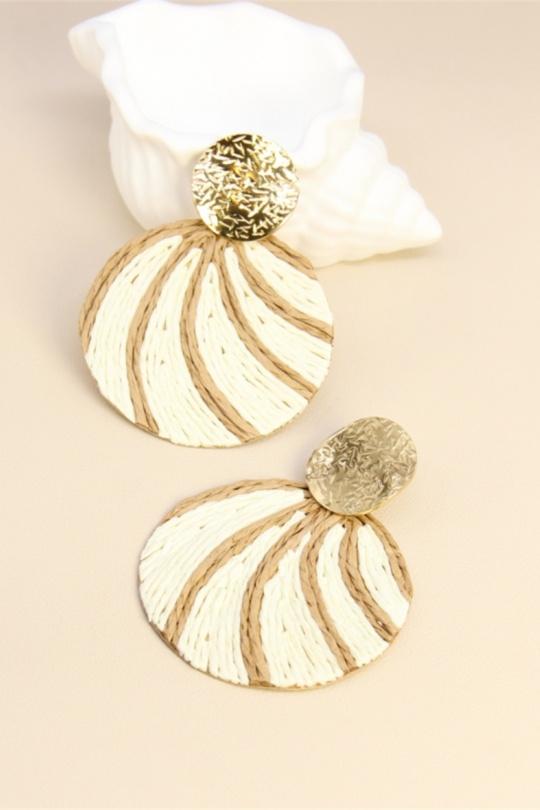 Boucles d'oreilles Accessoires Jaune BELLISSIMA 209BO14T Efashion Paris