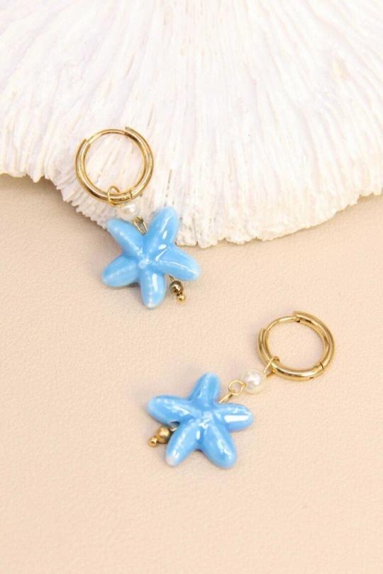 Earings Accessories Blue BELLISSIMA 210BO02M Efashion Paris