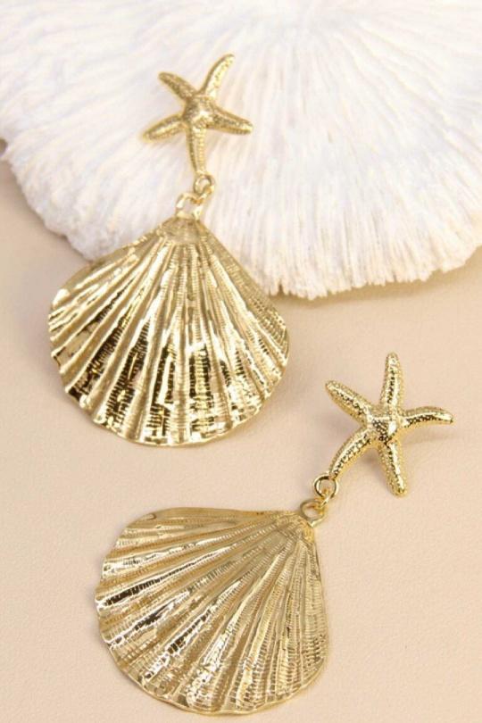 Earings Accessories Gold BELLISSIMA 210BO10T Efashion Paris