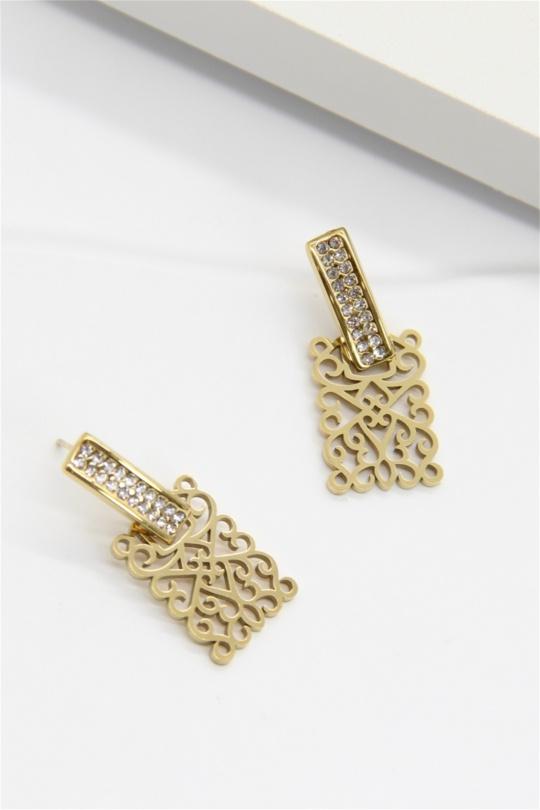 Pendientes Complementos Gold BELLISSIMA 215BO41Q380 Efashion Paris