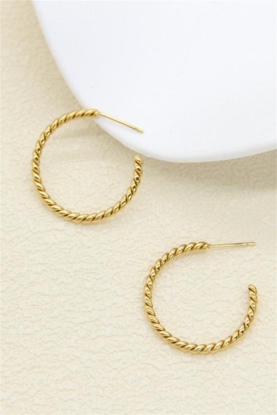 Pendientes Complementos Gold BELLISSIMA  216BO04Y300 Efashion Paris