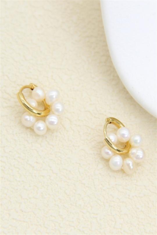 Pendientes Complementos Gold BELLISSIMA  216BO03B380 Efashion Paris