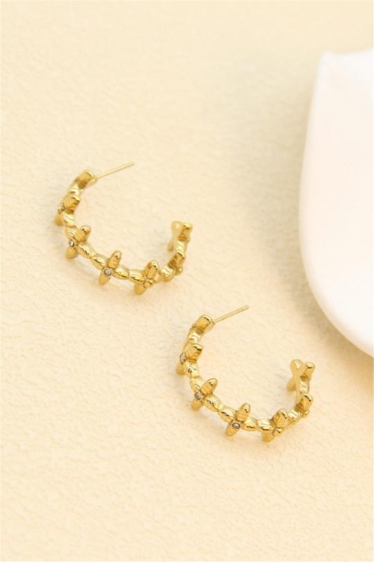 Pendientes Complementos Gold BELLISSIMA 217BO23Q350 Efashion Paris