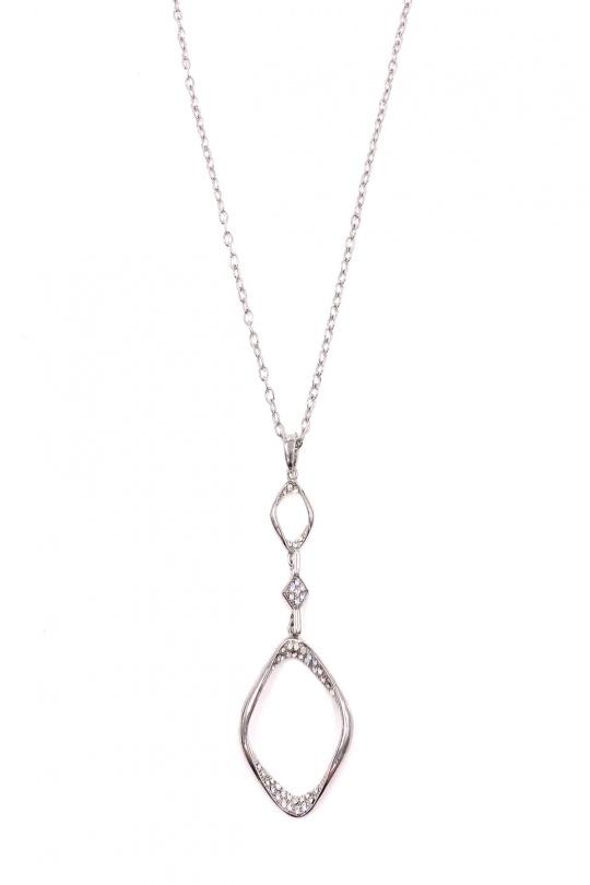Necklaces Accessories Silver BELLISSIMA 75COL45 Efashion Paris