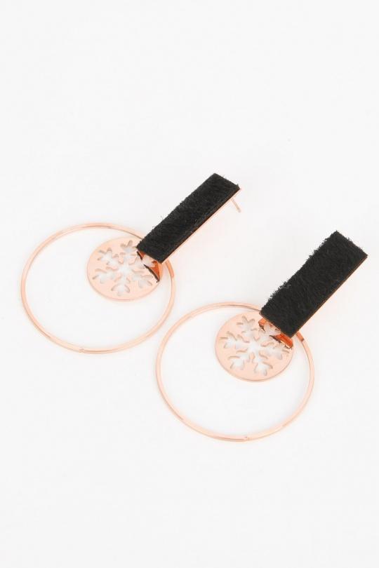 Earrings Accessories gold/pink BELLISSIMA 135BO01 Efashion Paris