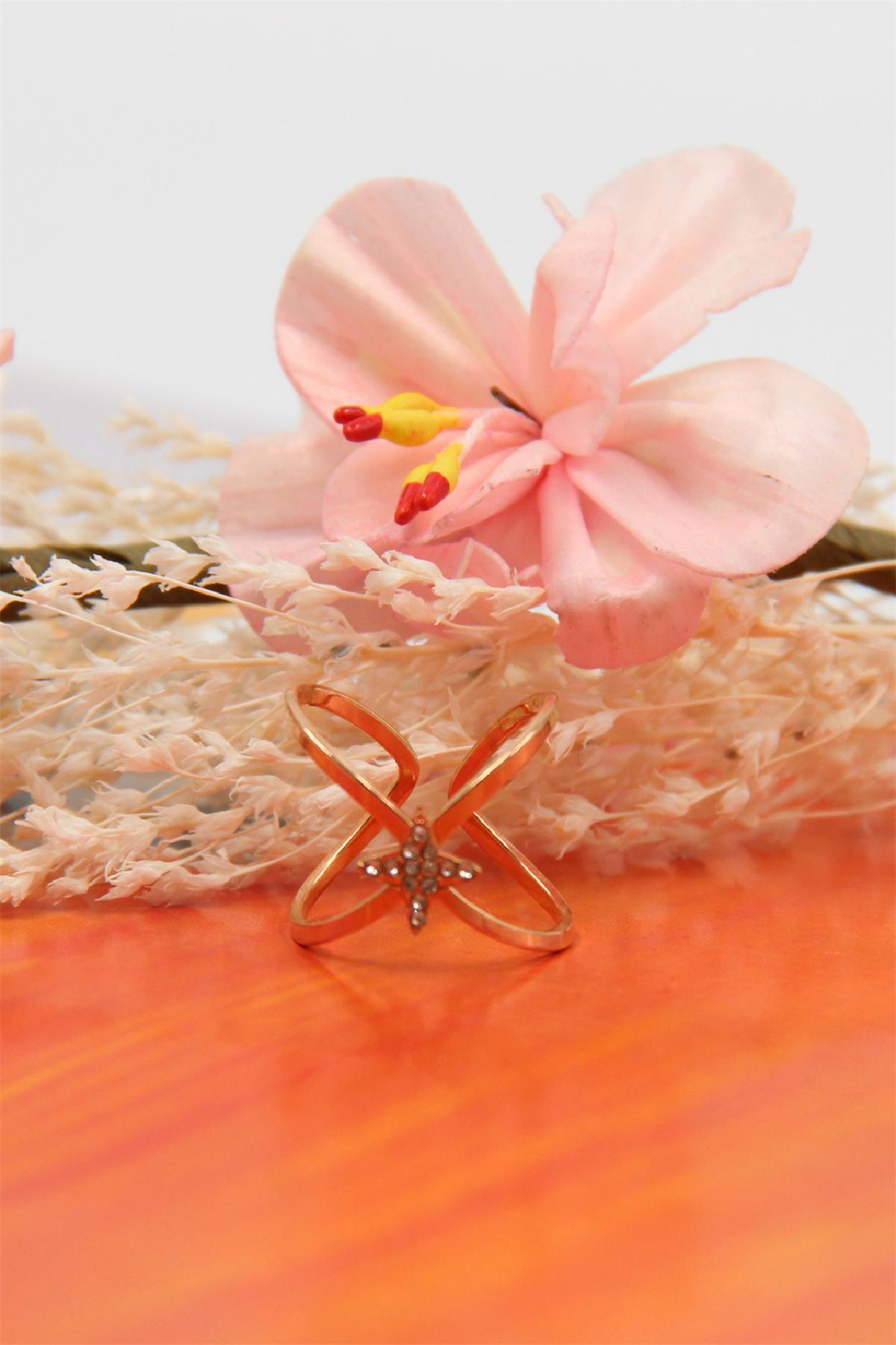 Bagues Accessoires Or/Rose BELLISSIMA 168BG15 #c Efashion Paris