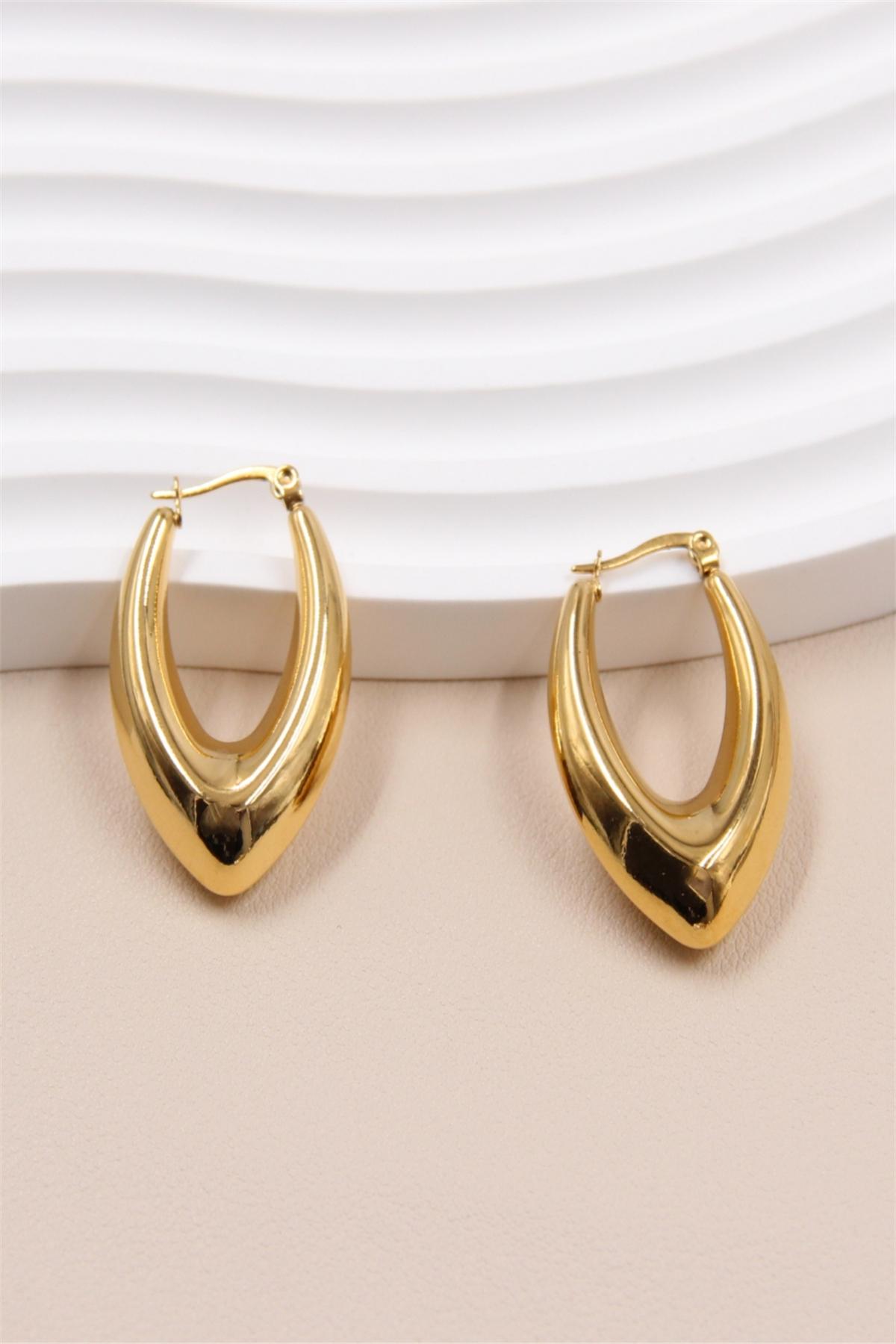 Pendientes Complementos Gold BELLISSIMA 193BO06 #c Efashion Paris