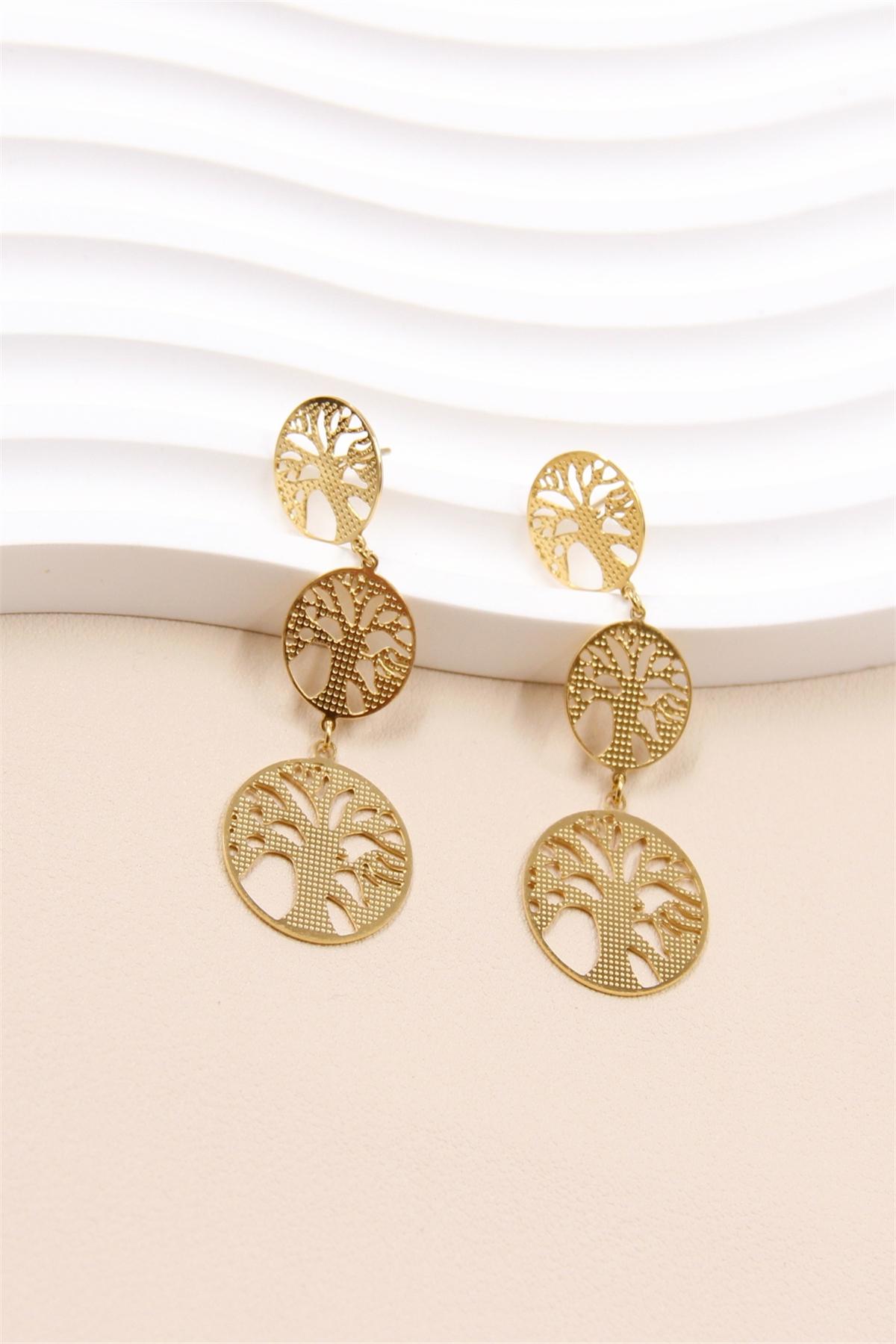 Earrings Accessories Gold BELLISSIMA 193BO15 #c Efashion Paris