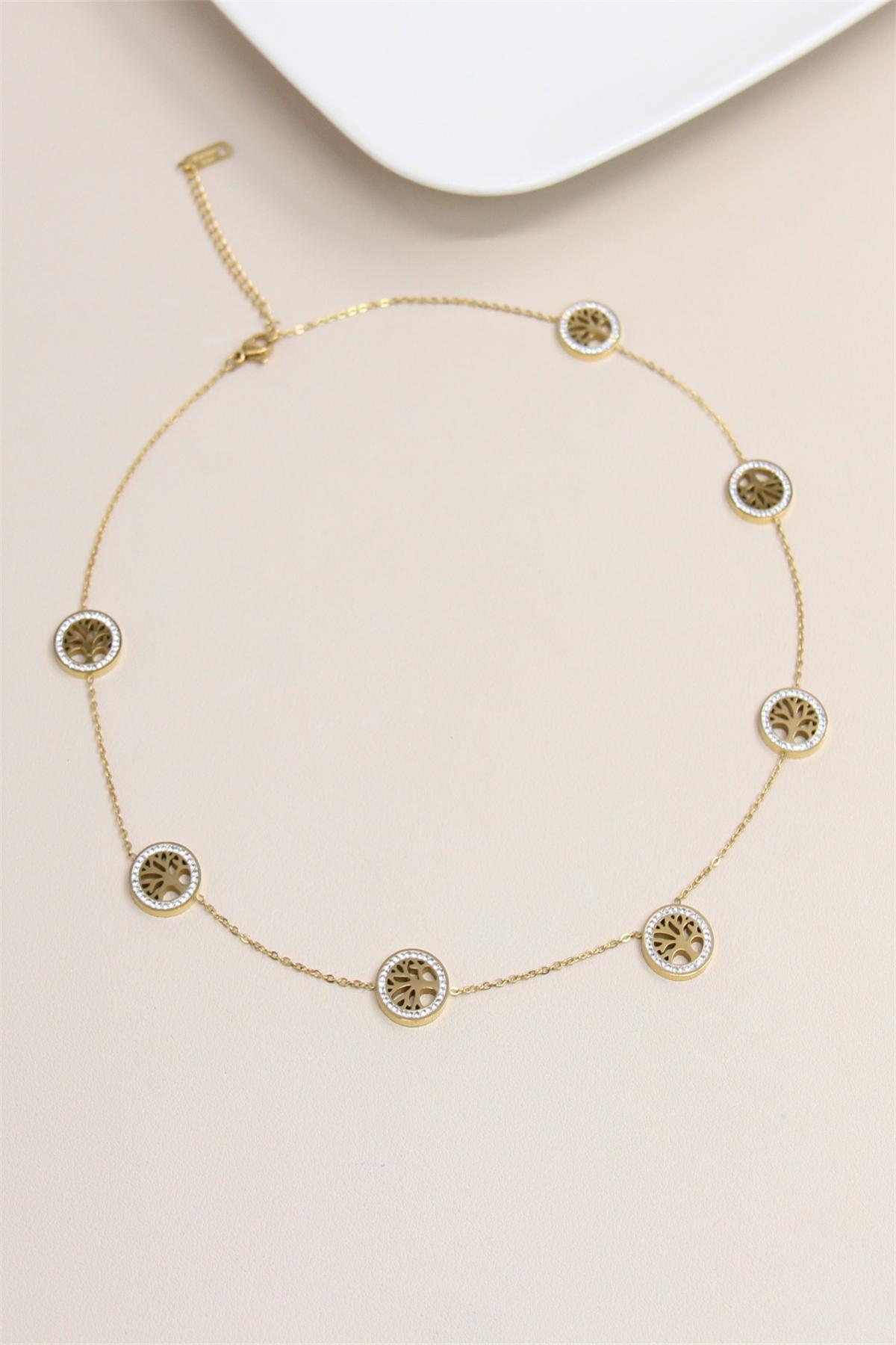 Colliers Accessoires Doré BELLISSIMA 199COL19 #c Efashion Paris