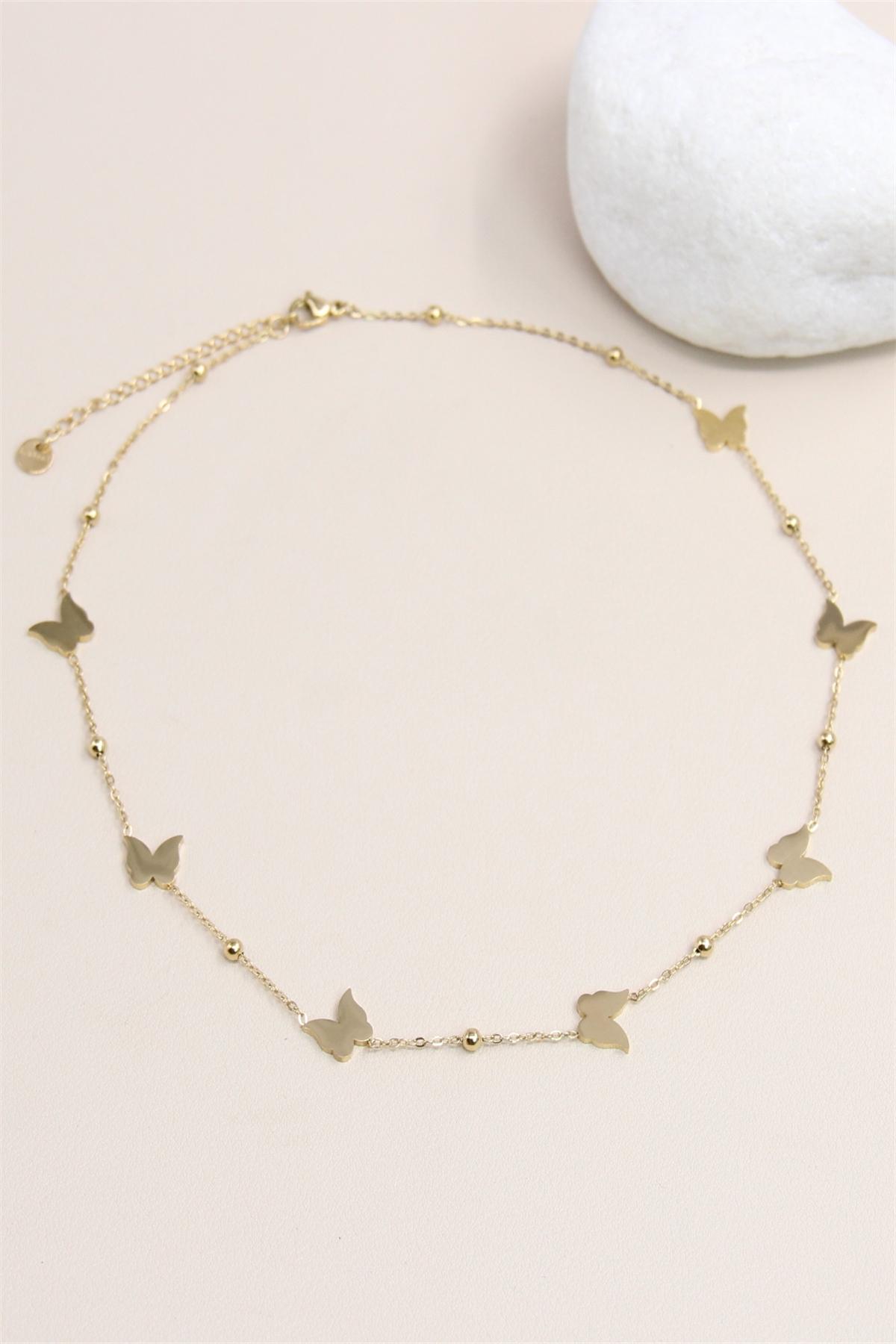 Colliers Accessoires Doré BELLISSIMA 199COL22 #c Efashion Paris
